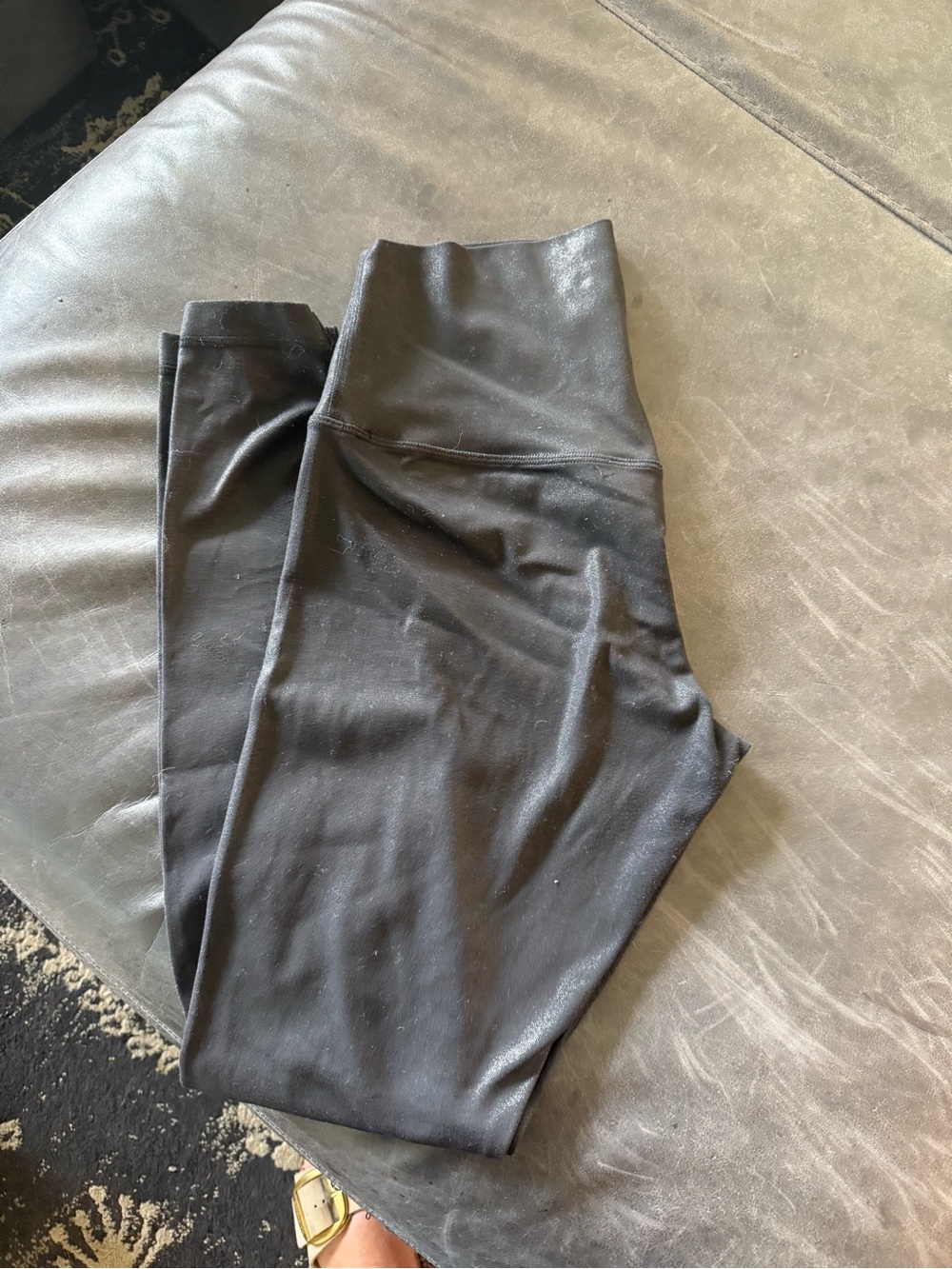 Lululemon Align Black Shiny High-Rise Leggings